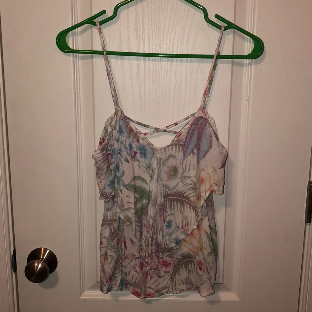 AE Floral Tank